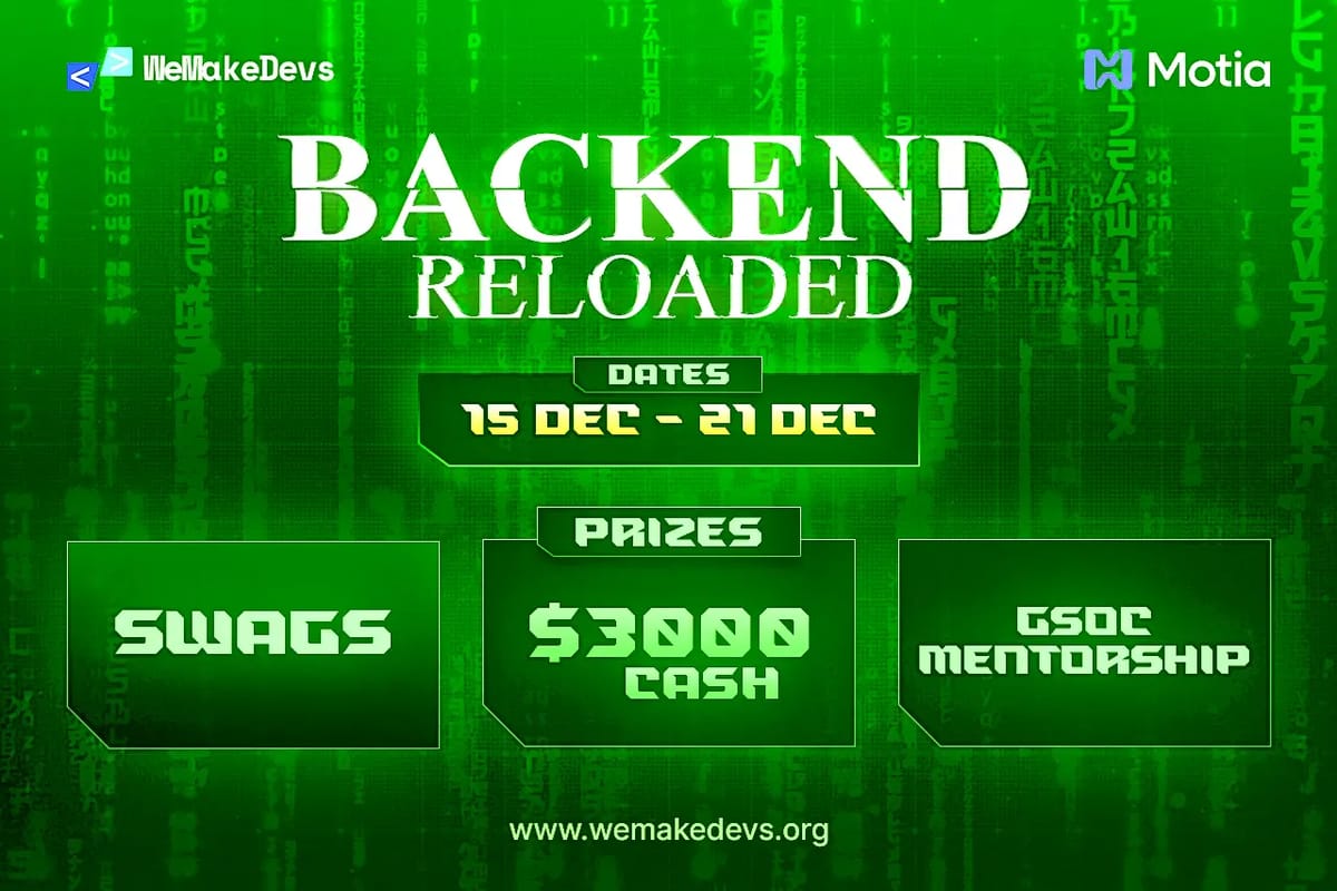 Backend Reloaded
