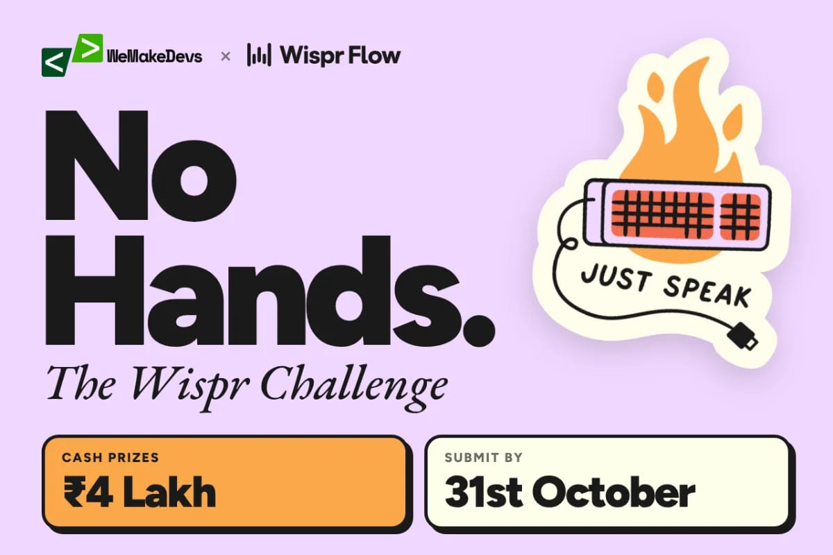 No Hands: The Wispr Challenge