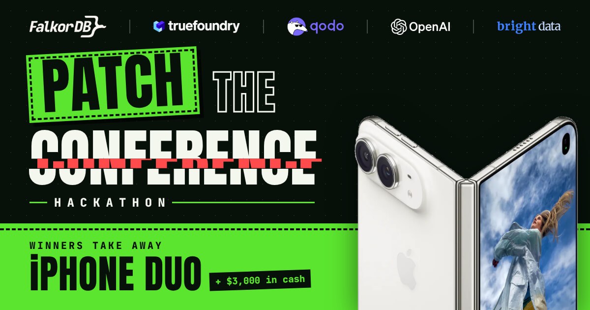 Resources | Patch the Conference Hackathon | WeMakeDevs
